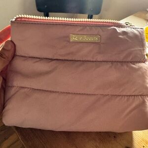 Rare Beauty Soft Pink Cosmetic Bag